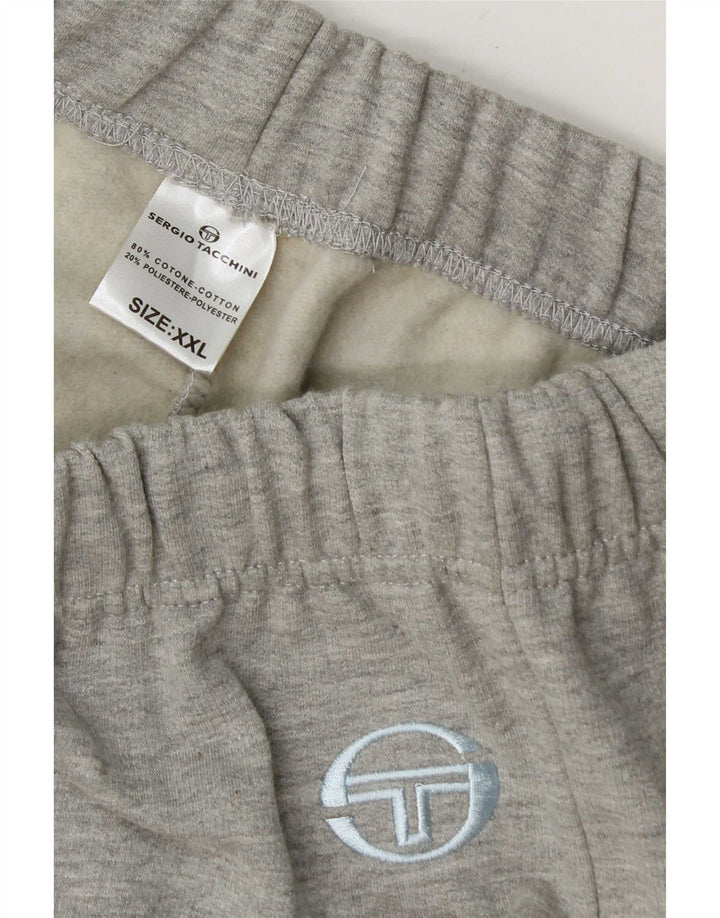 Pantaloni da tuta da uomo Sergio Tacchini 2XL Cotone mélange grigio