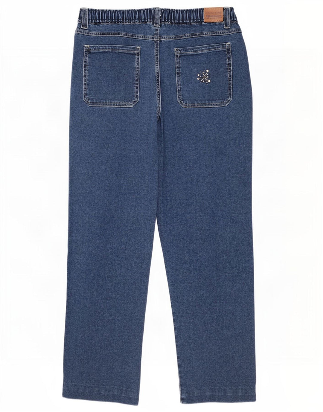 Jeans dritti classici da donna Farah W36 L27 cotone blu