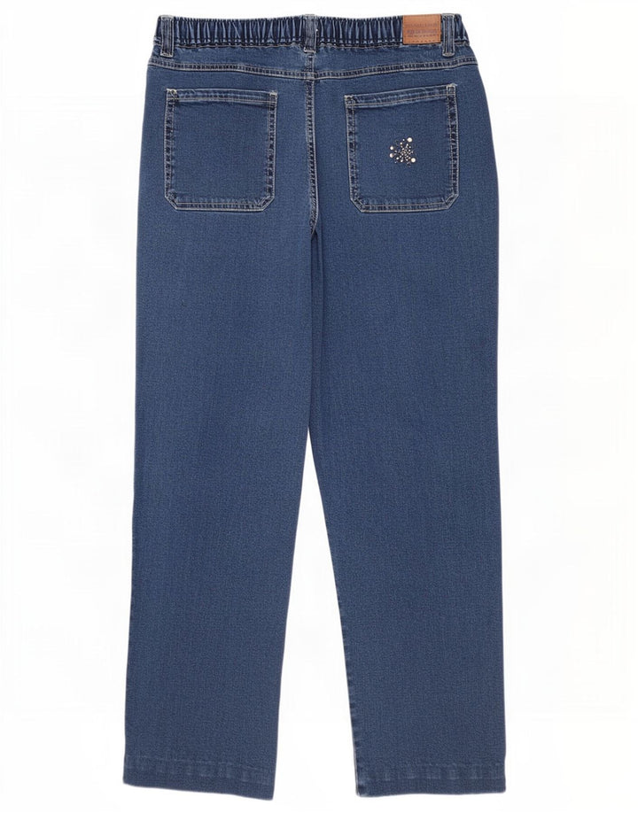 Jeans dritti classici da donna Farah W36 L27 cotone blu