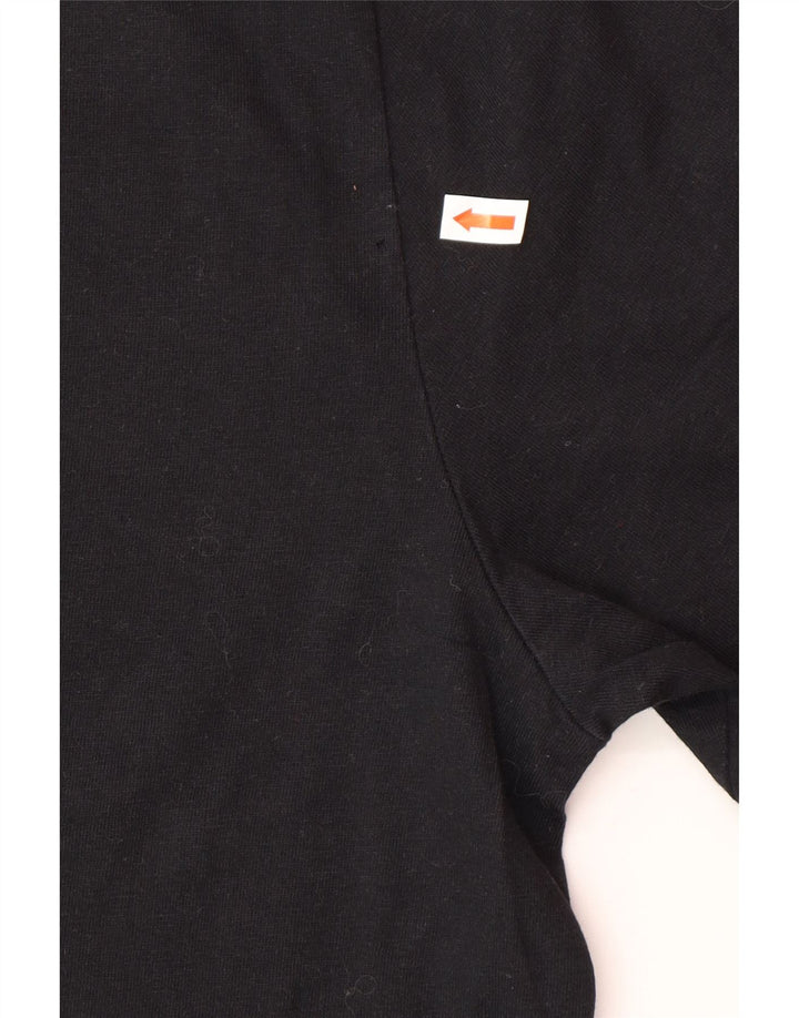 T-shirt grafica da uomo NIKE Top grande nera