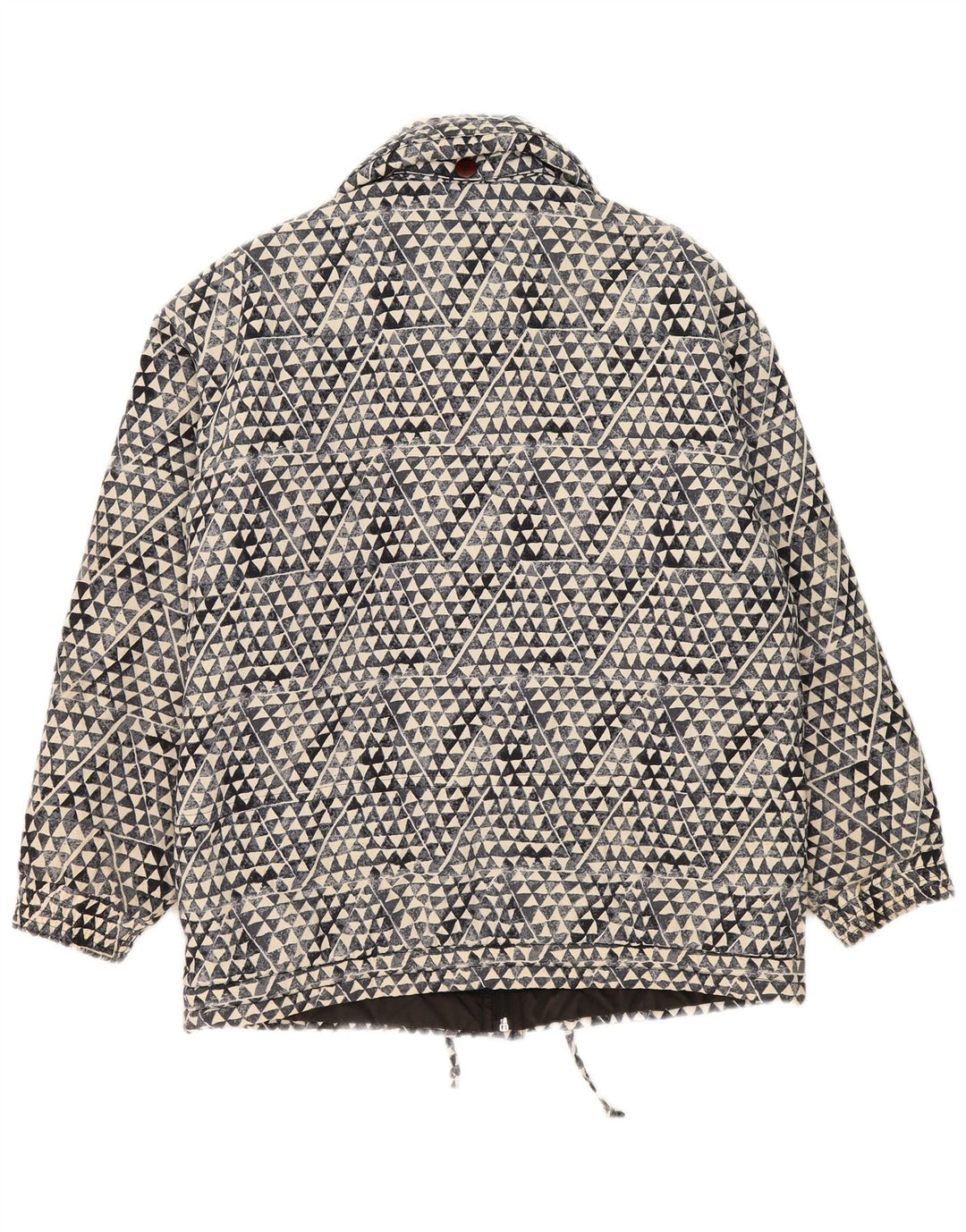 Giacca imbottita oversize da donna Colmar US 8 Medium Blu Navy geometrica