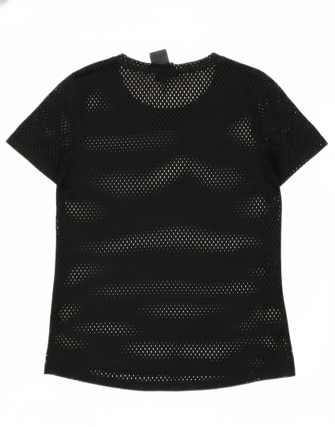 ADIDAS Womens Graphic T-Shirt Top UK 8 Small Black
