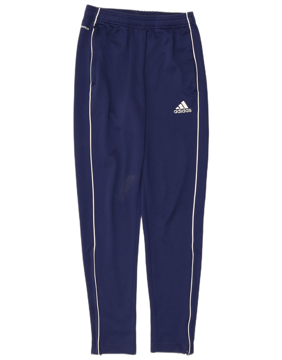 Pantaloni da tuta Adidas Aeroready da uomo piccoli in poliestere blu navy
