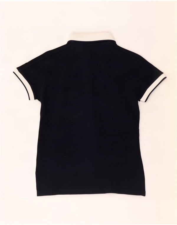 Polo da donna Fred Perry UK 10 Small Blu Navy Colourblock