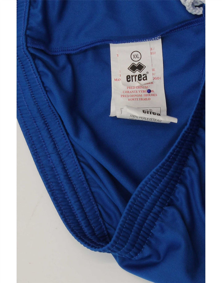 Pantaloncini sportivi da uomo Errea 2XL Blu poliestere