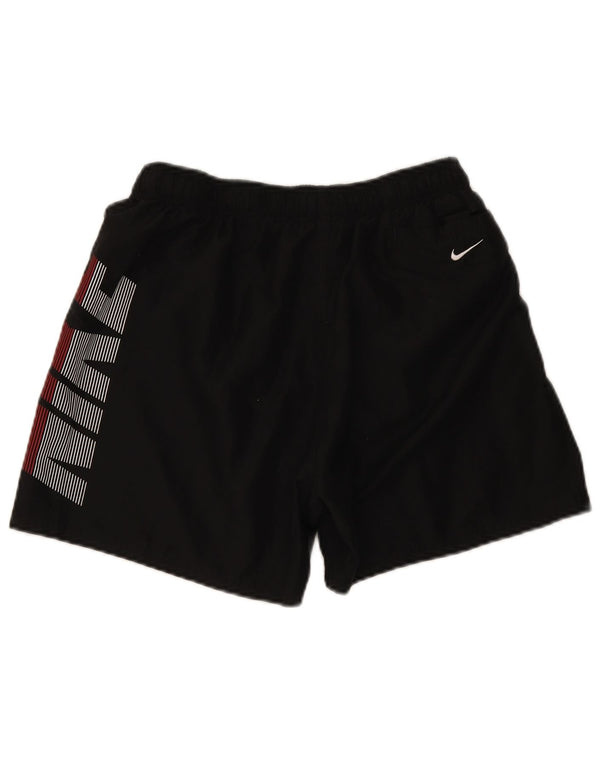 Pantaloncini sportivi Nike Dri Fit Graphic da uomo, grandi, in poliestere nero