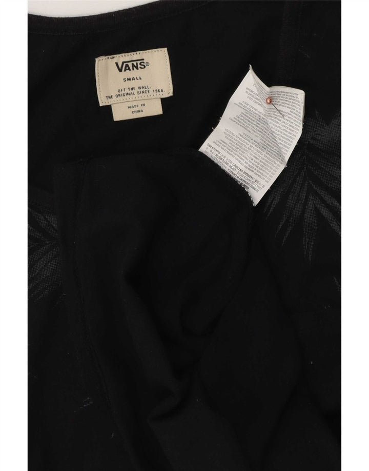 Canotta da uomo Vans Small in cotone nero