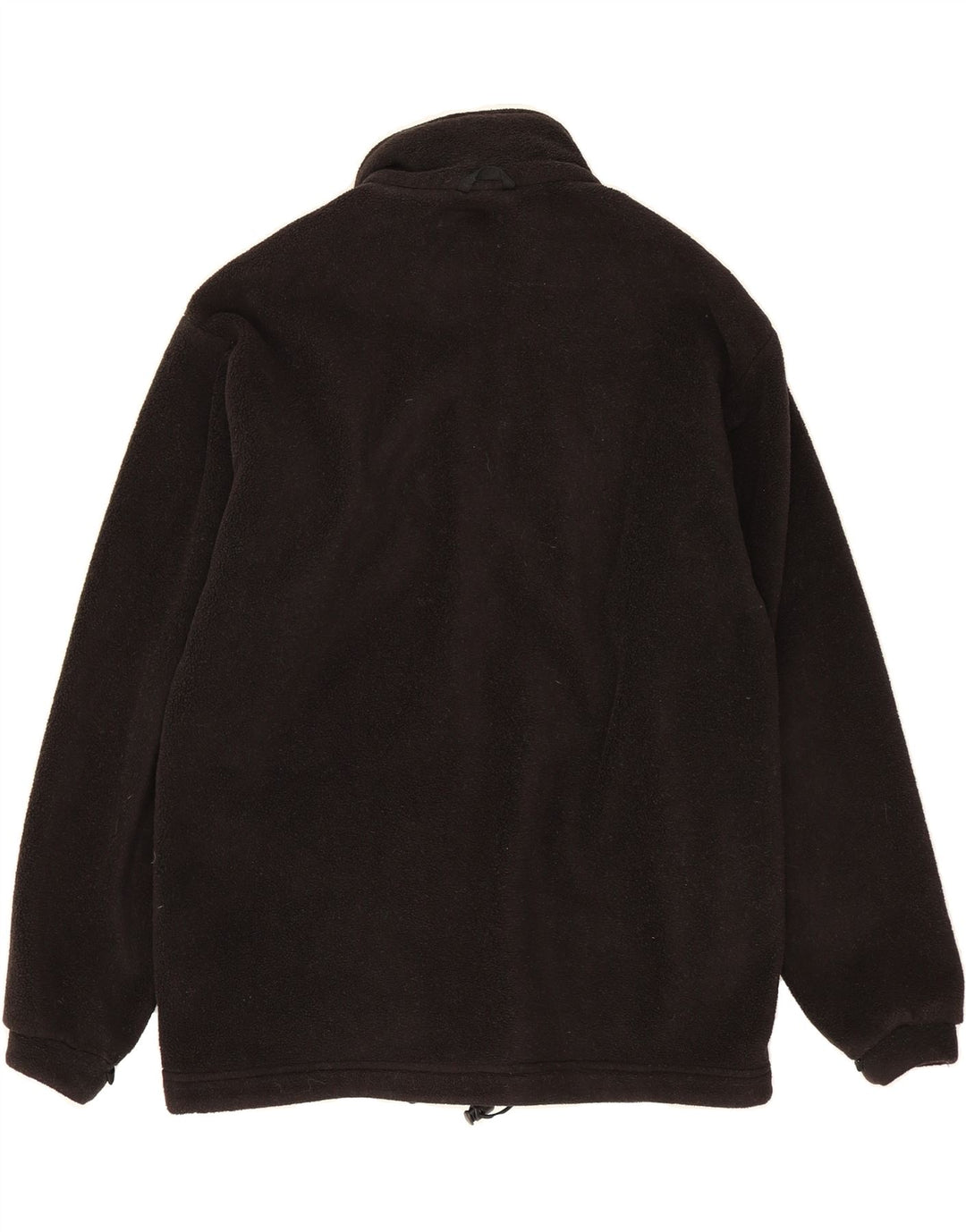 JACK WOLFSKIN Mens Fleece Jacket UK 36/38 Medium Black Polyester Vintage Jack Wolfskin and Second-Hand Jack Wolfskin from Messina Hembry 