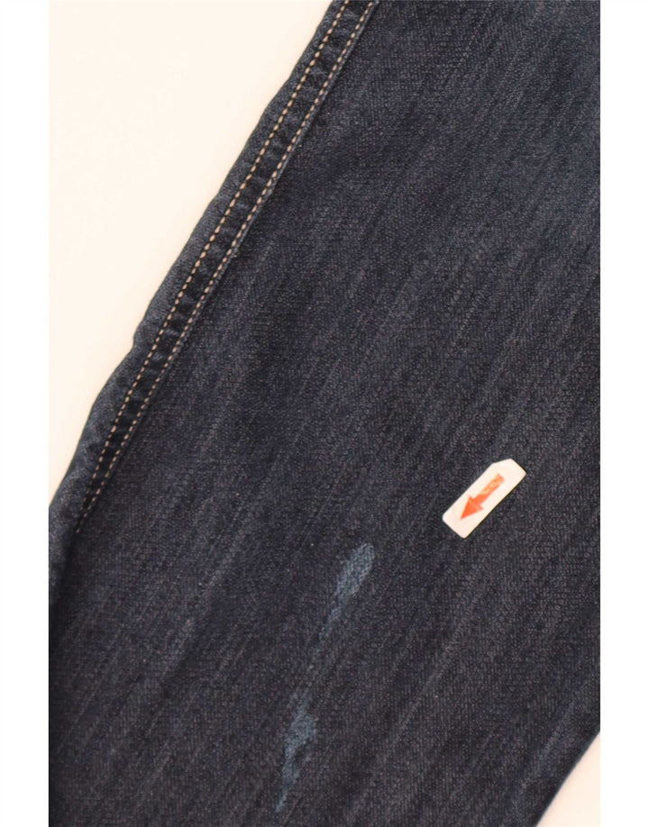 Jeans dritti da donna Roccobarocco W32 L29 cotone blu navy