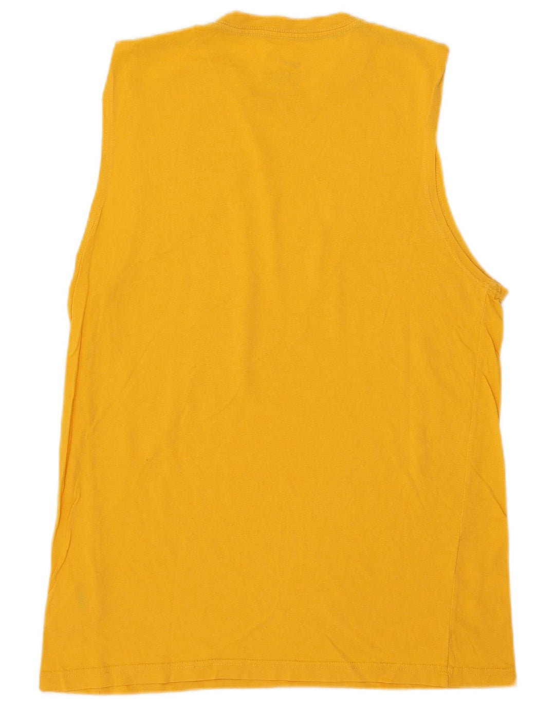 Canotta Nike da uomo con vestibilità regolare, cotone giallo medio
