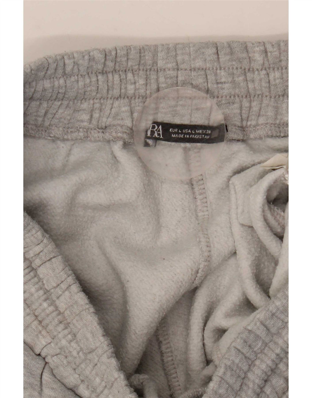 Pantaloni da tuta da uomo Zara Joggers grandi in poliestere grigio