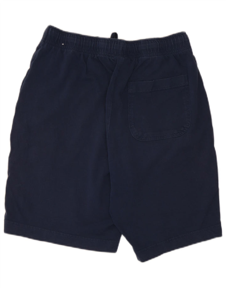 Pantaloncini sportivi Nike da uomo piccoli in cotone blu navy