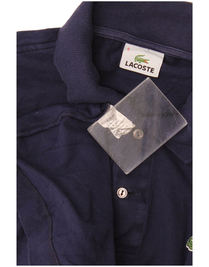 Polo da uomo Lacoste taglia 6 XL blu navy