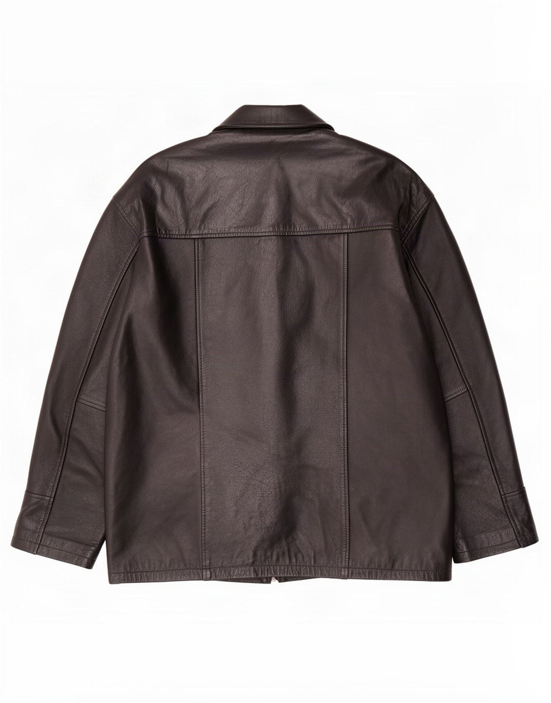 Giacca in pelle da uomo Akaso UK 38 media nera