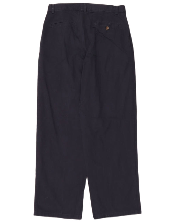 Pantaloni chino con pegging per ragazzi Izod 15-16 anni W28 L30 cotone blu navy