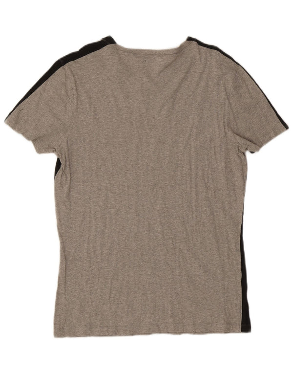 T-shirt grafica slim da donna Energie Top UK 14 Medium Black Colourblock