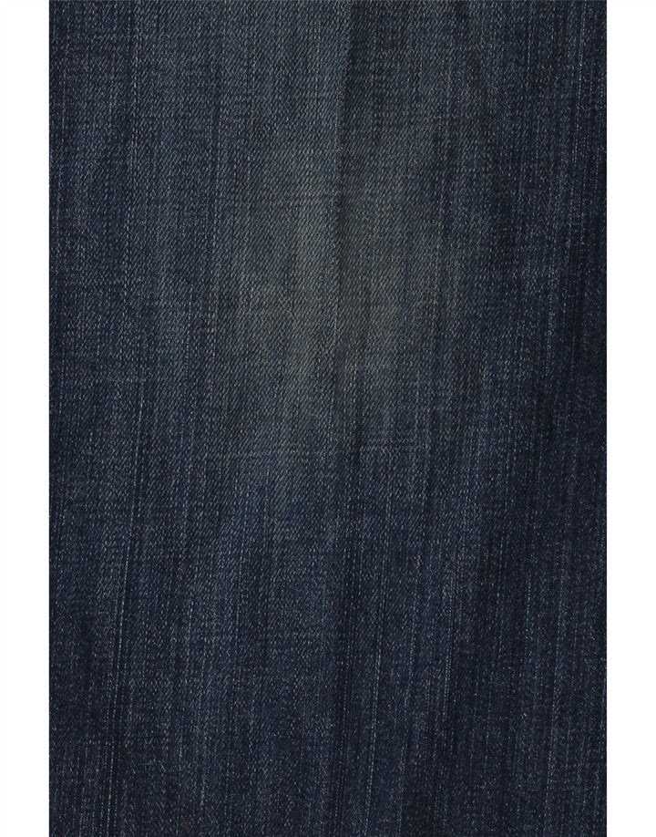Jeans dritti da uomo Wrangler W34 L32 cotone blu
