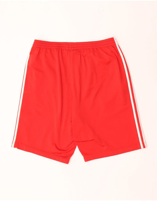 Pantaloncini sportivi da uomo Adidas XL rosso poliestere