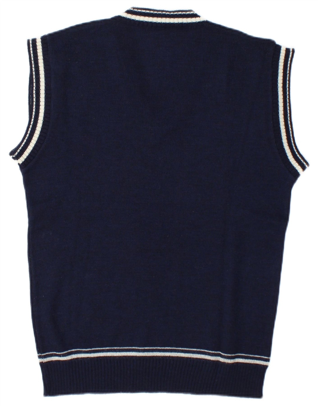 Canotta vintage da uomo, canotta media blu navy