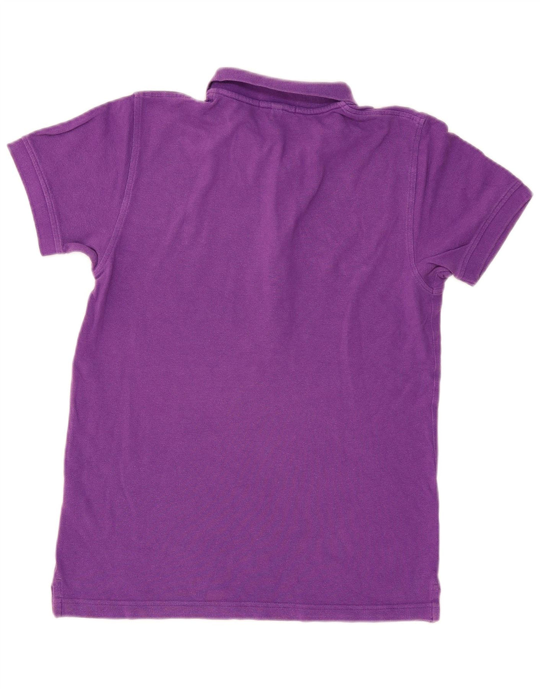 Polo da uomo Lyle & Scott in cotone viola medio