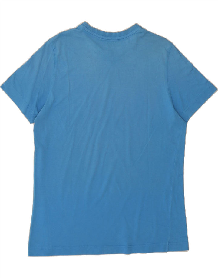 LOTTO Mens Graphic T-Shirt Top Large Blue Cotton Vintage Lotto and Second-Hand Lotto from Messina Hembry 