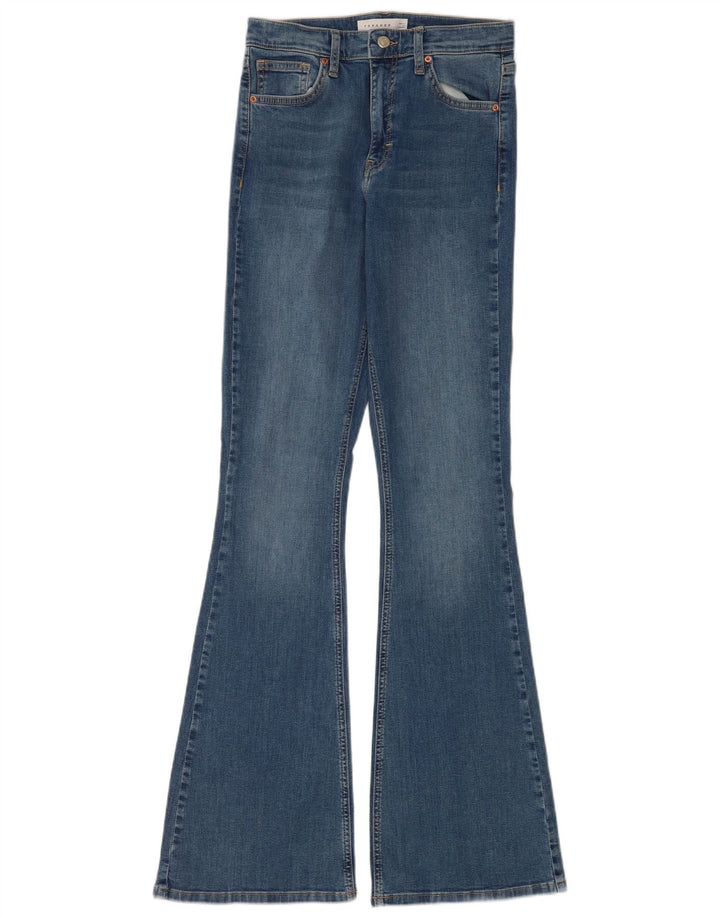 Jeans svasati Jamie da donna Topshop W28 L34 cotone blu