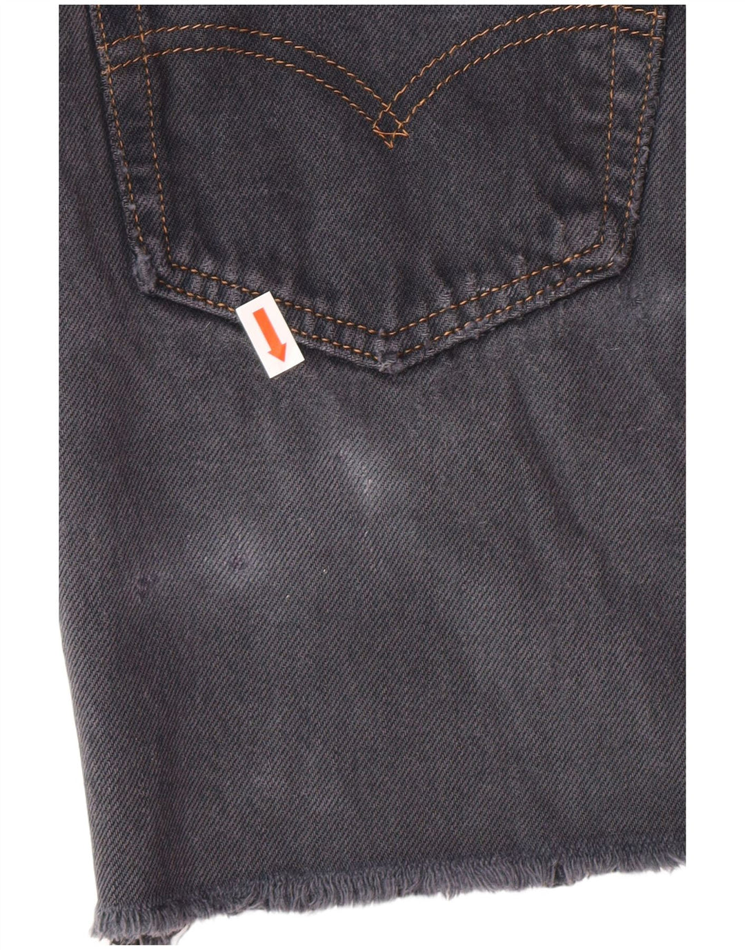 Gonna di jeans da donna LEVI'S W28 Grigio medio