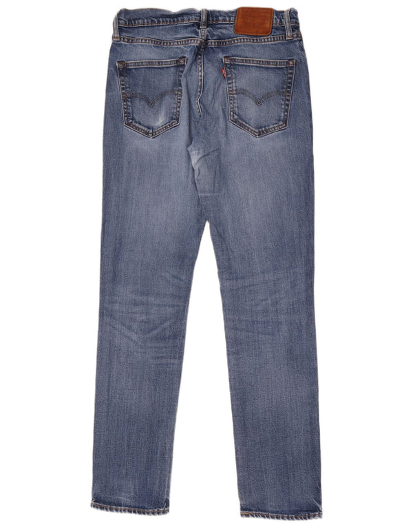 Levi's Mens 511 Slim Jeans W33 L34 Blue Cotton