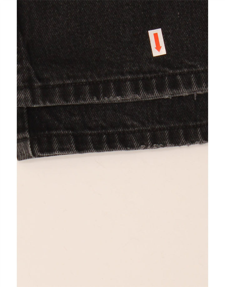 Jeans dritti da uomo comfort fit WRANGLER W31 L32 cotone nero