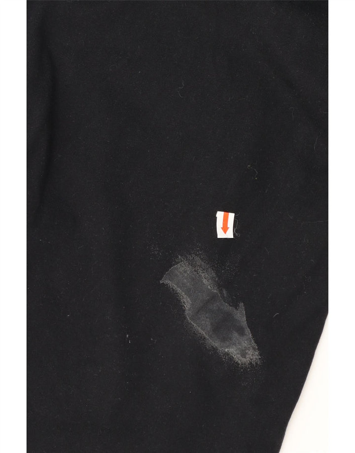 T-shirt grafica da uomo Nike Top in cotone nero medio