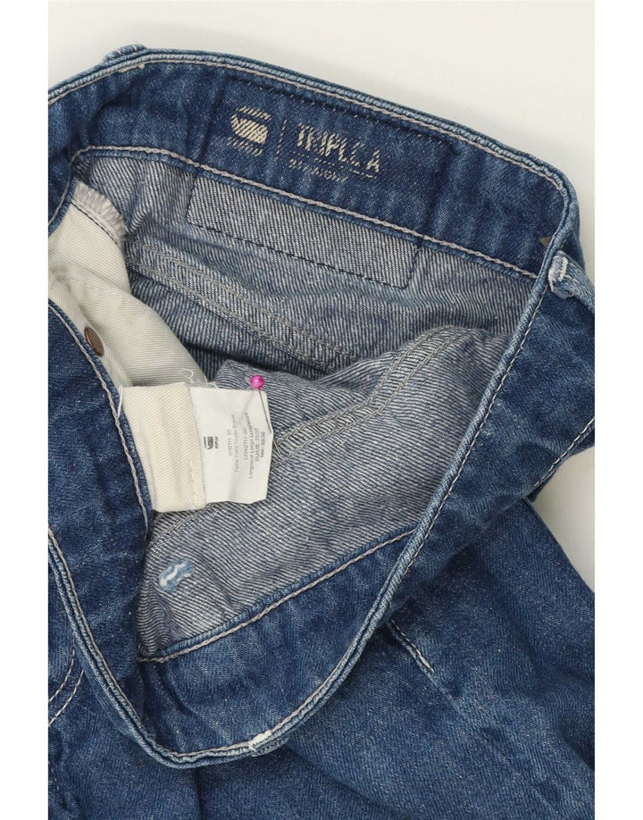 Jeans dritti da uomo G-Star W32 L27 cotone blu