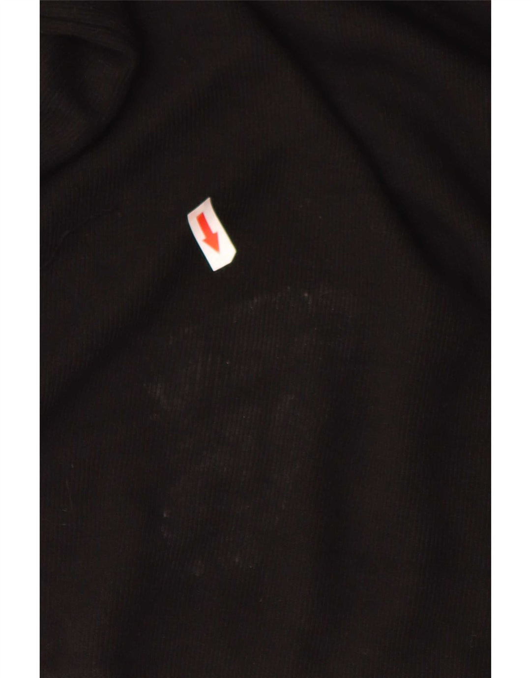 Vestito maxi oversize da donna Zara UK 10 piccolo poliestere nero
