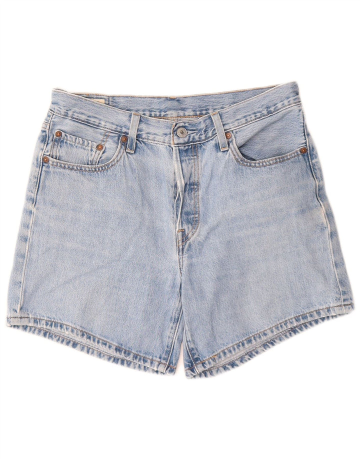 Pantaloncini di jeans da donna Levi's W28 cotone blu medio