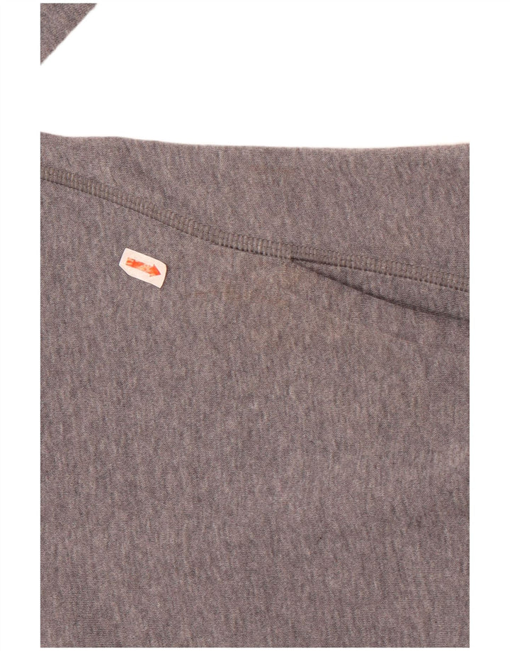 Felpa con cappuccio grafica da uomo Under Armour grande grigio screziato