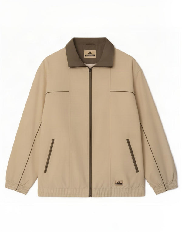 Giacca da tuta da uomo Champion XL Beige Poliestere