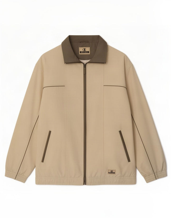 Giacca da tuta da uomo Champion XL Beige Poliestere