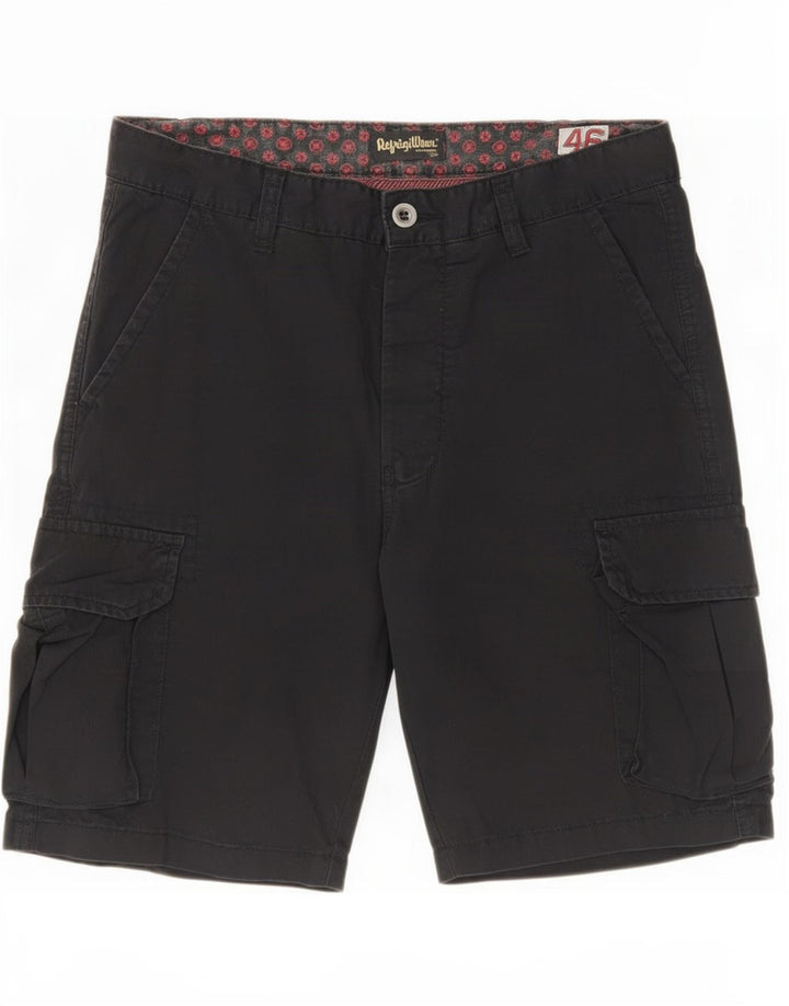 Pantaloncini cargo da uomo Refrigiwear IT 46 Small W29 Neri