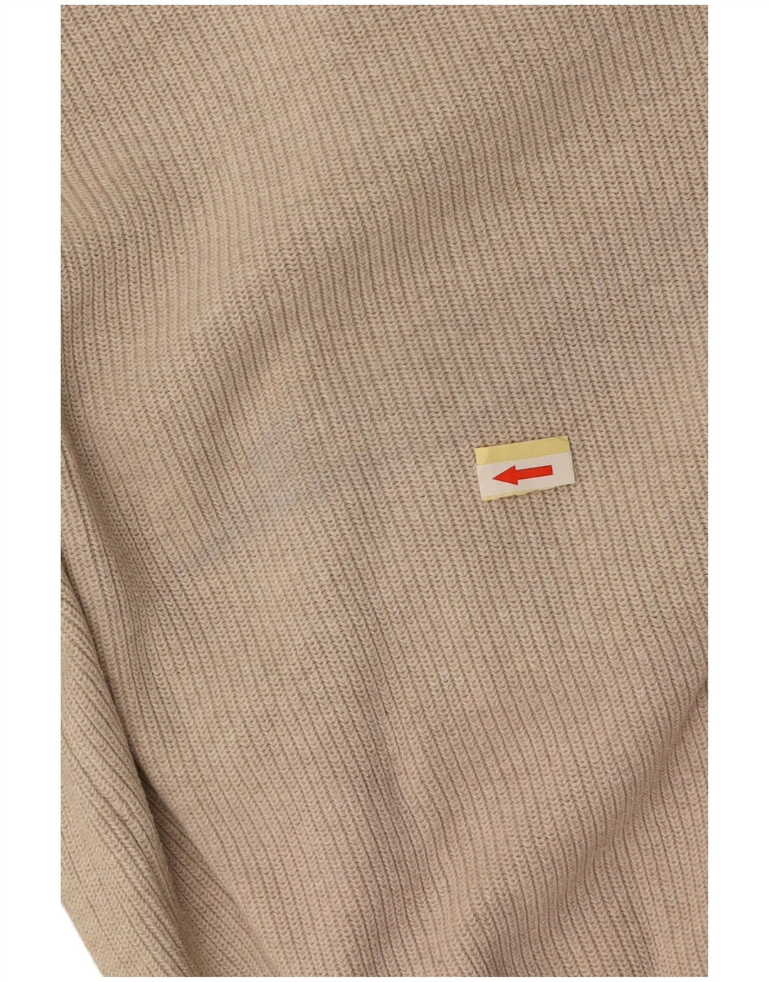 EDDIE BAUER Maglione da uomo girocollo grande cotone beige