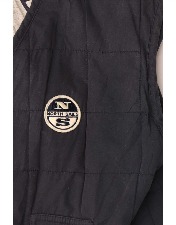 Gilet trapuntato da uomo North Sails UK 36 Small Blu Navy