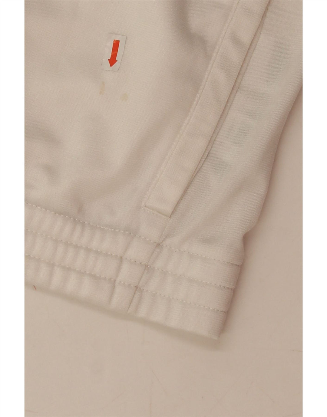 ADIDAS Boys Tracksuit Top Jacket 13-14 Years White Colourblock Polyester Vintage Adidas and Second-Hand Adidas from Messina Hembry 