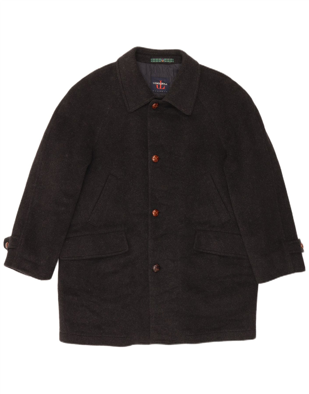 Uomo Lebole Cappotto da uomo UK 34 XS Grigio