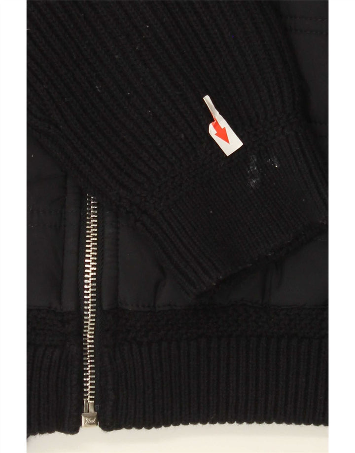 Maglione cardigan da uomo Reiss XL poliestere nero