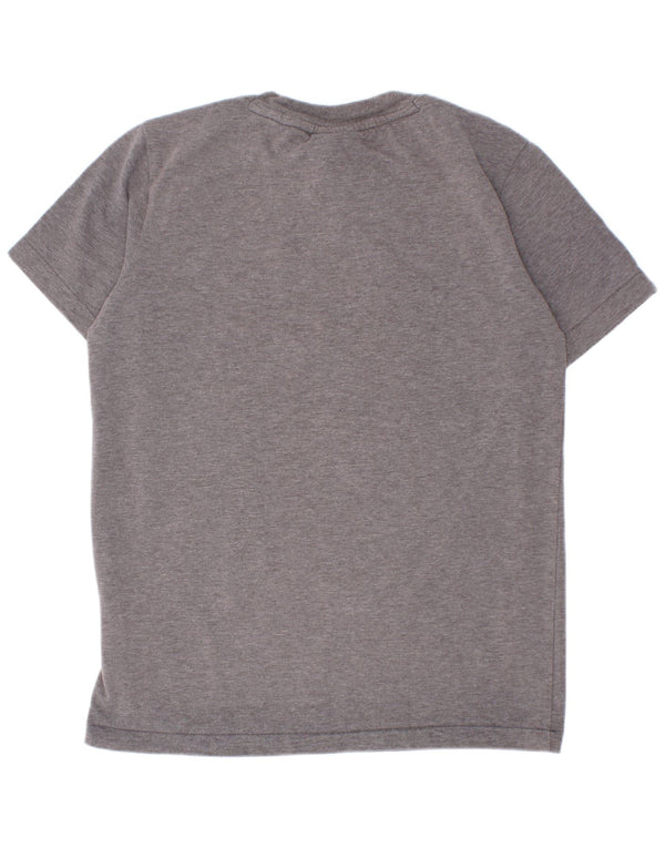 T-shirt Nike bambino Dri Fit Top 8-9 anni piccola in cotone grigio