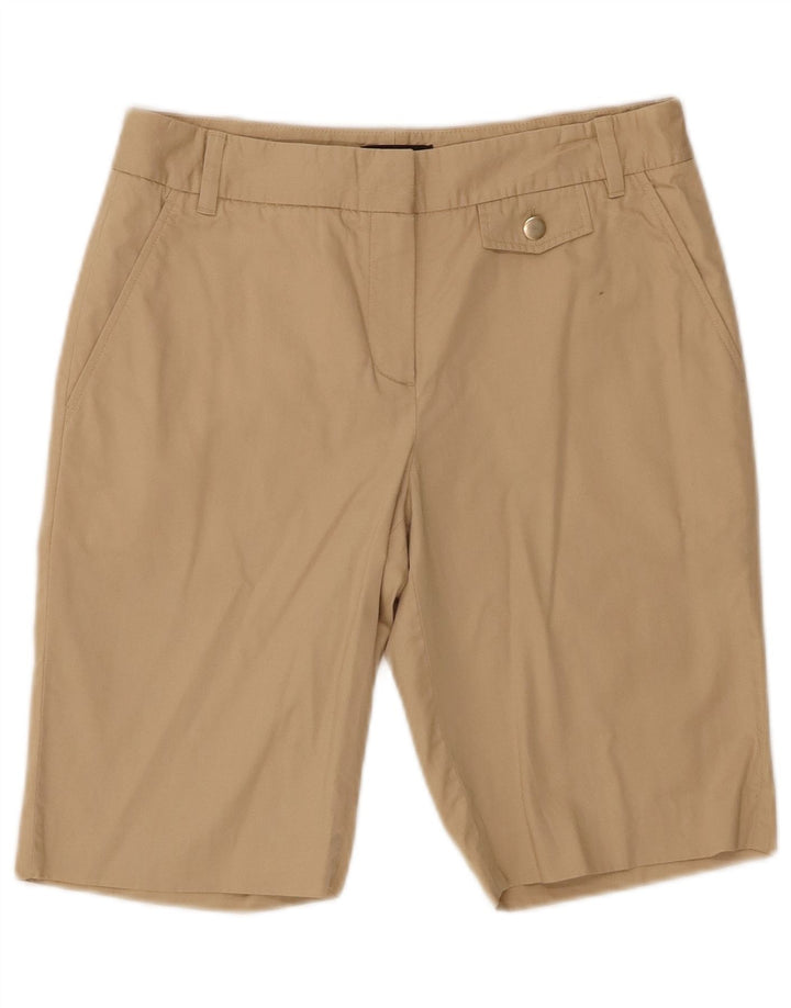 Pantaloncini chino da donna Massimo Dutti W26 piccoli in cotone beige