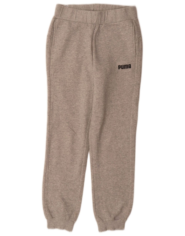 Pantaloni da tuta da ragazzo Puma Joggers 13-14 anni in cotone grigio