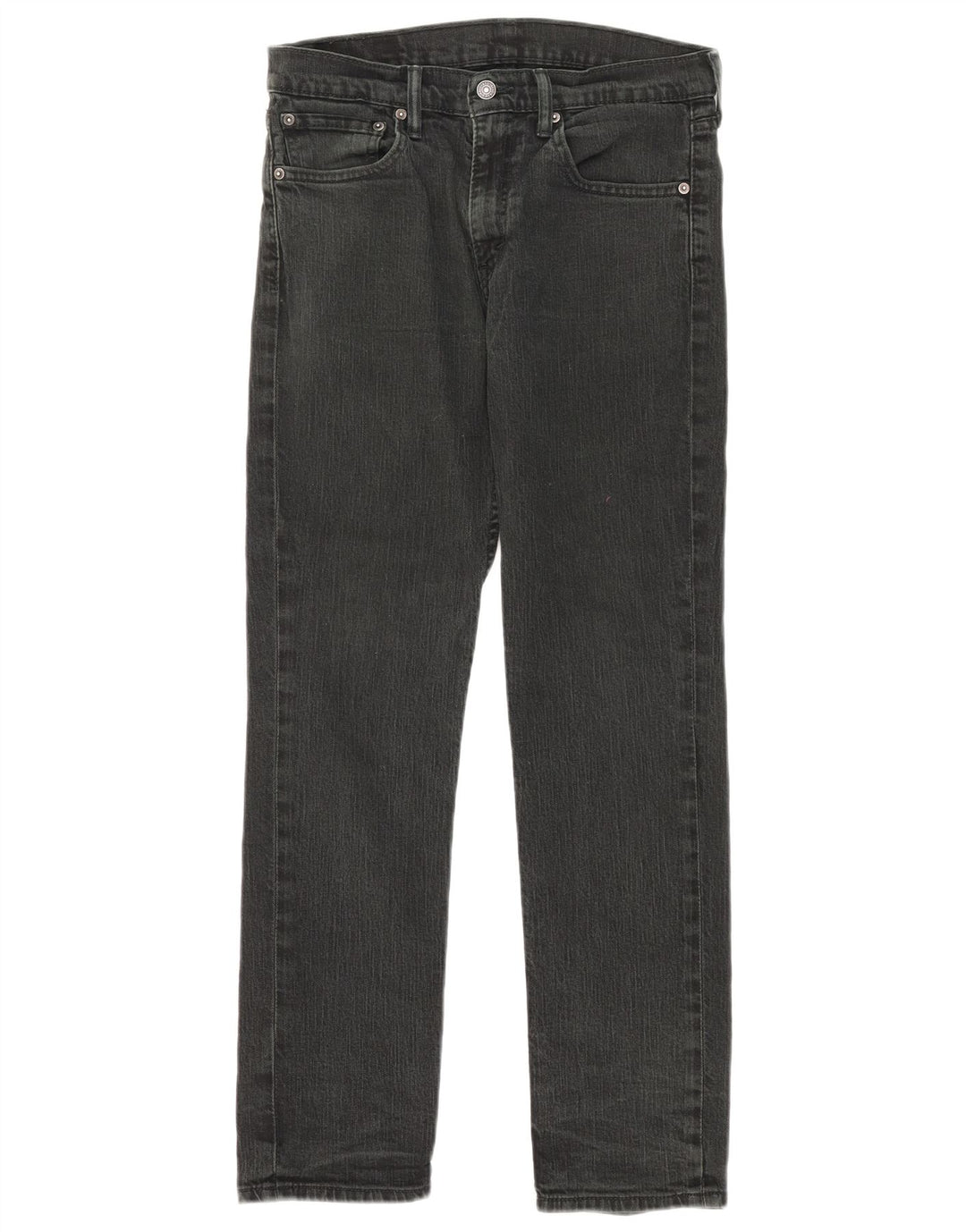 Jeans dritti da donna Levi's W32 L30 cotone nero