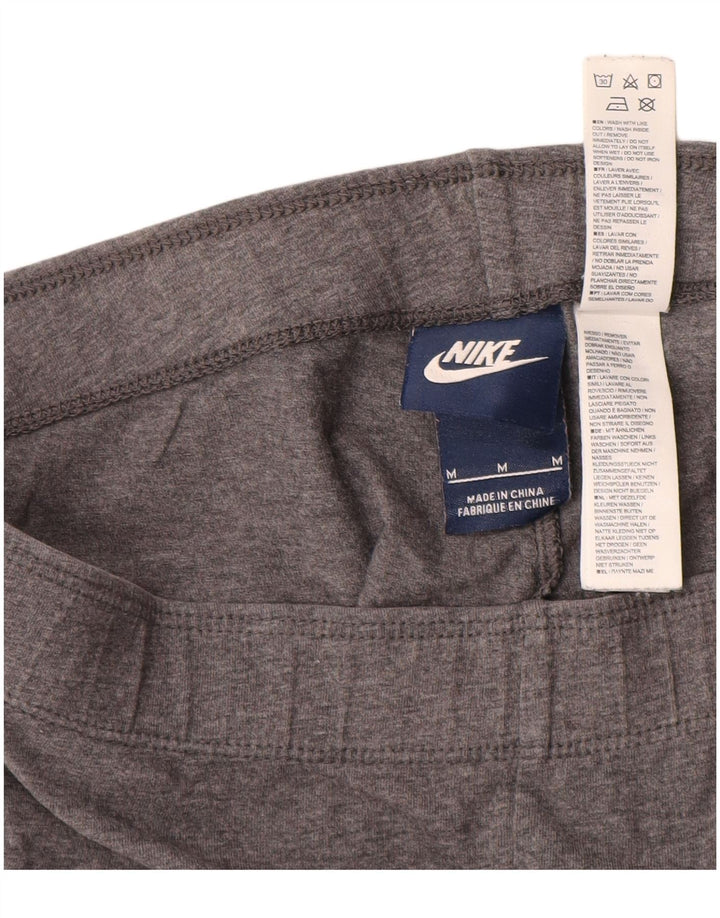 Leggings grafici da donna Nike UK 12 cotone grigio medio