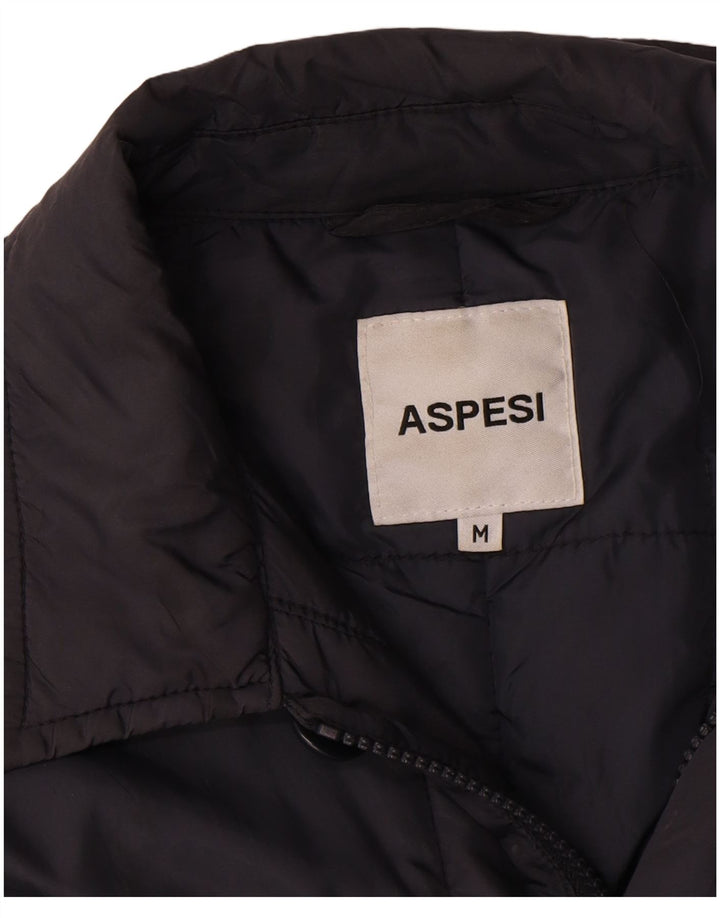 Giacca utility da uomo Aspesi UK 38 Medium Blu Navy Poliammide