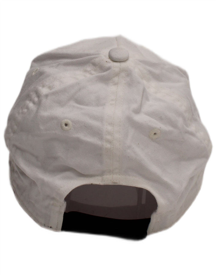 Berretto da baseball grafico da uomo Adidas taglia unica in cotone bianco
