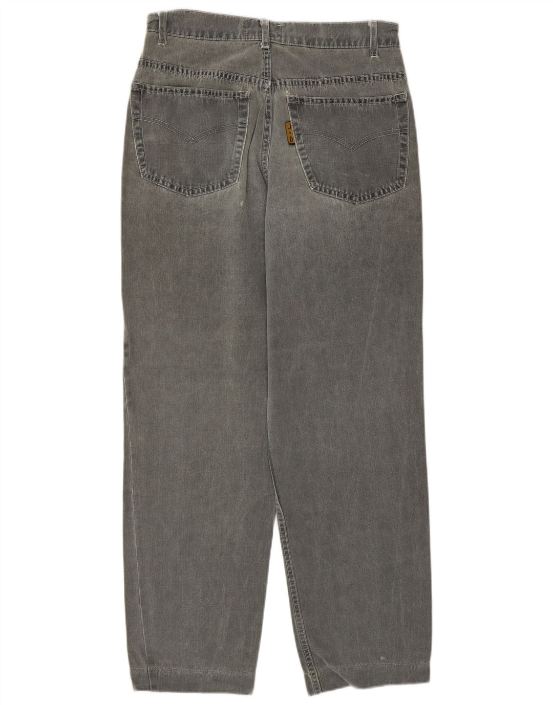 Jeans affusolati da uomo James Dillon IT 46 Small W30 L30 Cotone grigio